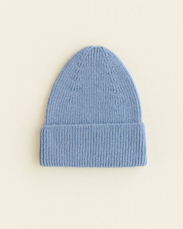 Beanie Fonzie Adult - Light Blue